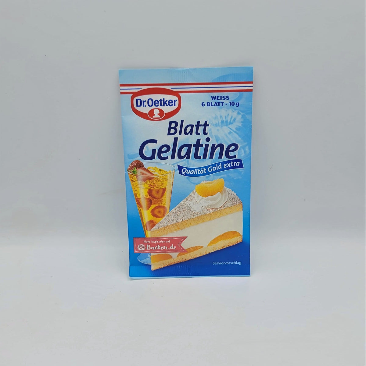 MIA Food Service DR OETKER GELATINE SHEETS 10GR DR OETKER GELATINE SHEETS 10GR