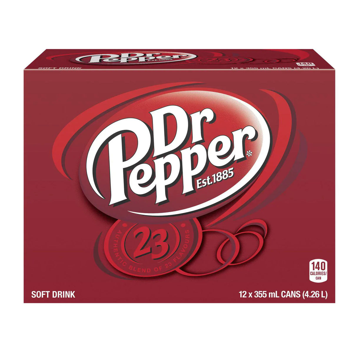 MIA Food Service DR PEPPER CANS 12X355ML DR PEPPER CANS 12X355ML