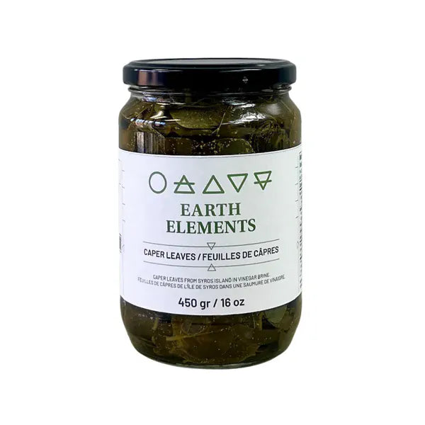 MIA Food Service EARTH ELEMENTS CAPER LEAVES 450GR EARTH ELEMENTS CAPER LEAVES 450GR