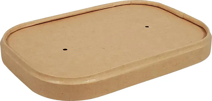 MIA Food Service ECO-CRAZE PAPER LIDS FOR 500/750/1000ML CONTAINERS 6X50EA ECO-CRAZE PAPER LIDS FOR 500/750/1000ML CONTAINERS 6X50EA
