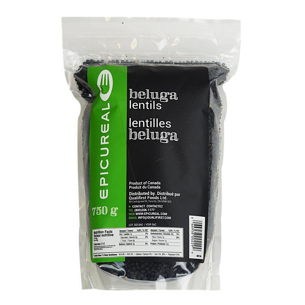 EPICUREAL BELUGA LENTILS 750GR