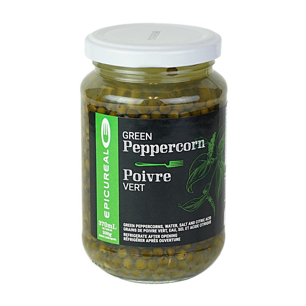 EPICUREAL GREEN PEPPERCORN IN BRINE 12X370ML Mia Food Service