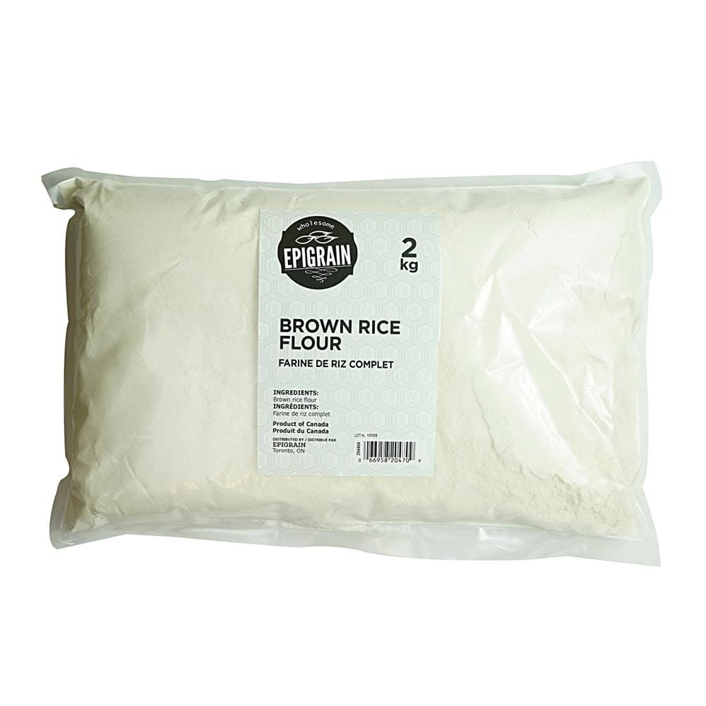 MIA Food Service EPIGRAIN BROWN RICE FLOUR STONE GROUND 2KG EPIGRAIN BROWN RICE FLOUR STONE GROUND 2KG