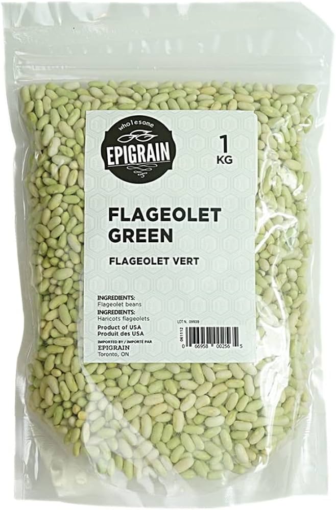 MIA Food Service EPIGRAIN GREEN FLAGEOLET BEANS 1KG EPIGRAIN GREEN FLAGEOLET BEANS 1KG