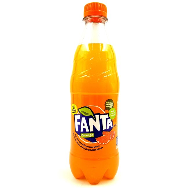 FANTA ORANGE PLASTIC BOTTLES 24X500ML