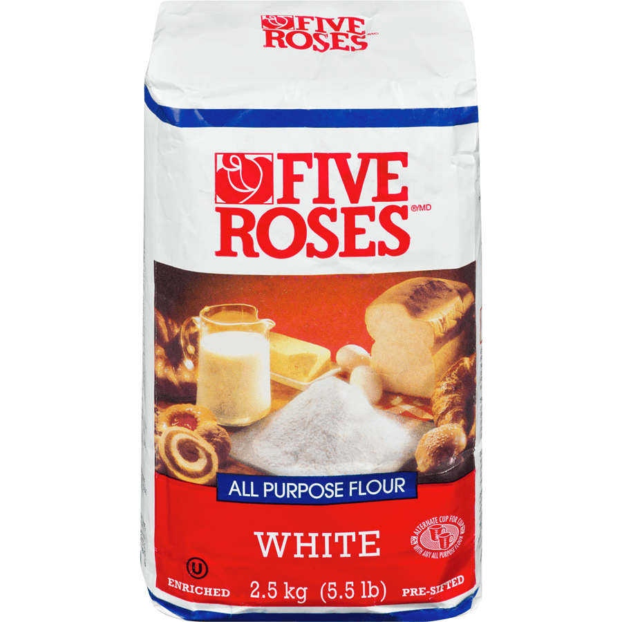 Mia Food FIVE ROSES ALL PURPOSE FLOUR 2.5KG FIVE ROSES ALL PURPOSE FLOUR 2.5KG