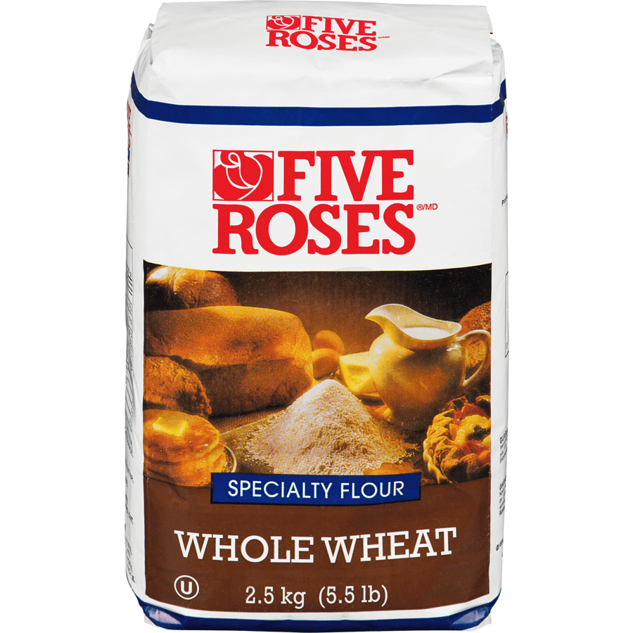 Mia Food FIVE ROSES WHOLE WHEAT FLOUR 2.5KG FIVE ROSES WHOLE WHEAT FLOUR 2.5KG