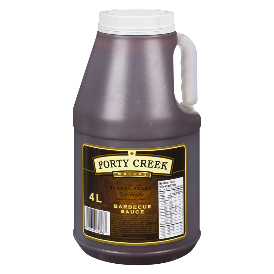 FORTY CREEK WHISKY BBQ SAUCE 4L