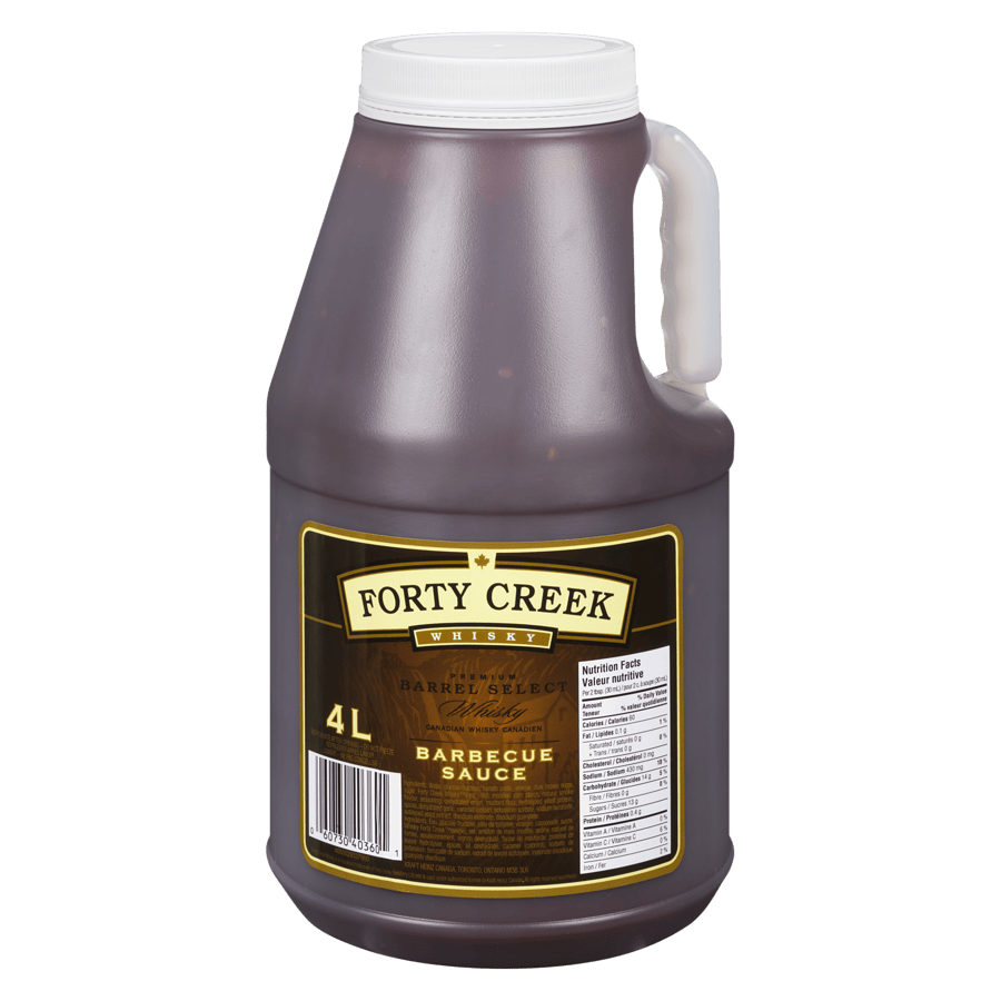 MIA Food Service FORTY CREEK WHISKY BBQ SAUCE 4L FORTY CREEK WHISKY BBQ SAUCE 4L