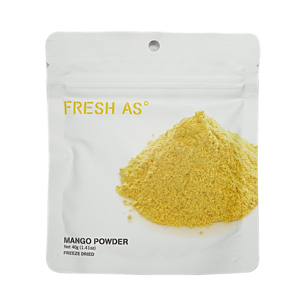 FRESH-AS FREEZE DRIED MANGO POWDER 40GR