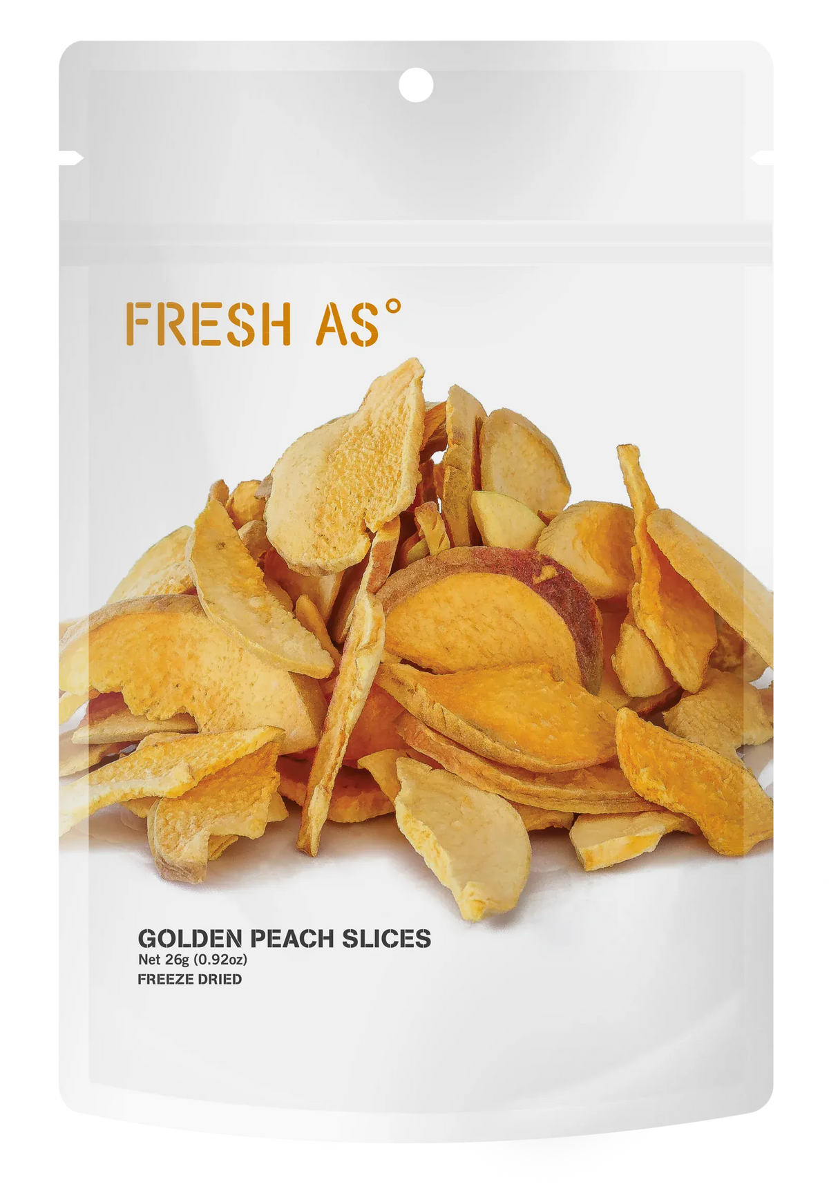 MIA Food Service FRESH-AS FREEZE DRIED PEACH SLICES 100GR FRESH-AS FREEZE DRIED PEACH SLICES 100GR