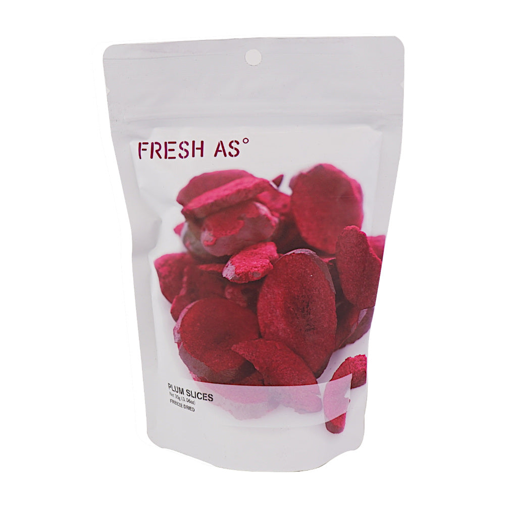 FRESH-AS FREEZE DRIED PLUM SLICES 30GR