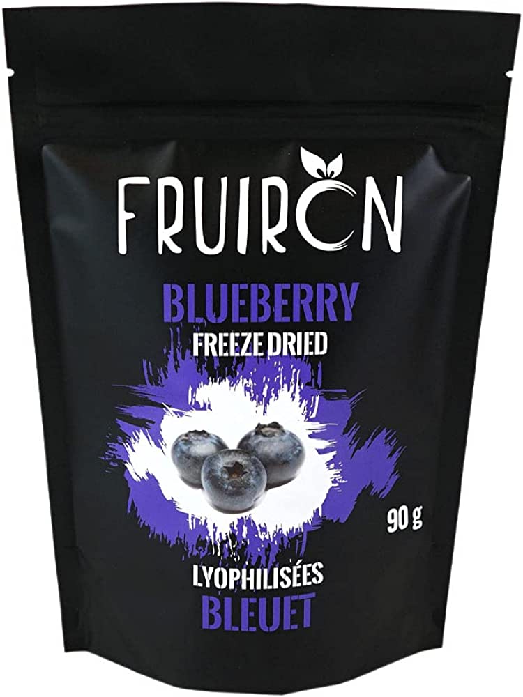 FRUIRON FREEZE DRIED BLUEBERRIES 90GR