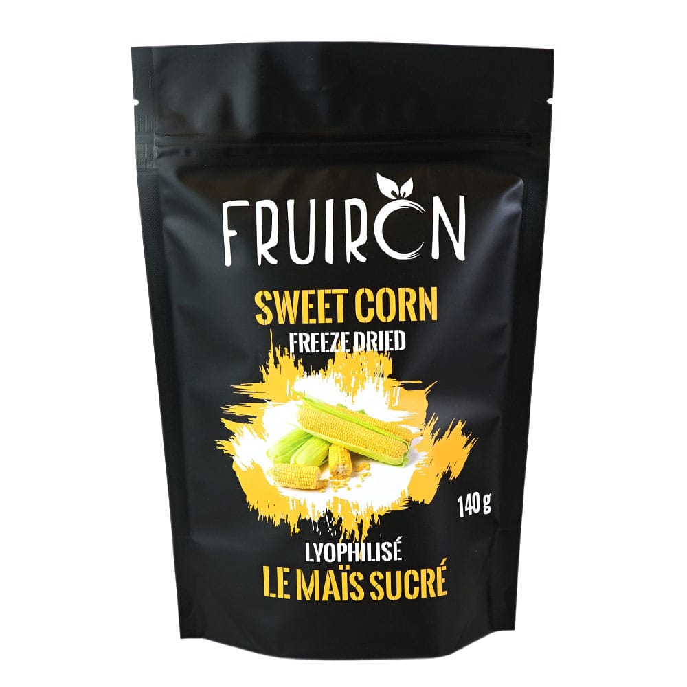MIA Food Service FRUIRON FREEZE DRIED CORN 140GR FRUIRON FREEZE DRIED CORN 140GR
