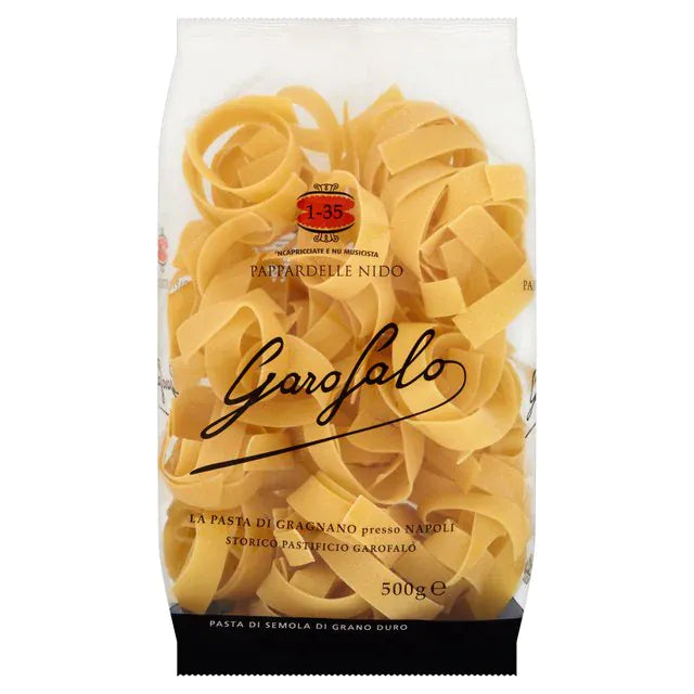 GAROFALO PAPPARDELLE #1-35 PASTA NESTS 12X500GR