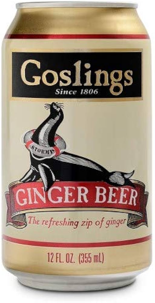 MIA Food Service GOSLINGS STORMY GINGER BEER CANS 24X355ML GOSLINGS STORMY GINGER BEER CANS 24X355ML