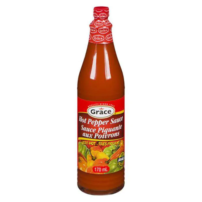 MIA Food Service GRACE HOT PEPPER SAUCE 170ML GRACE HOT PEPPER SAUCE 170ML