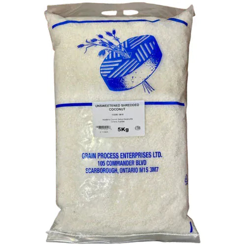 MIA Food Service GRAIN PRO COCONUT FLAKES UNSWEET 5KG GRAIN PRO COCONUT FLAKES UNSWEET 5KG