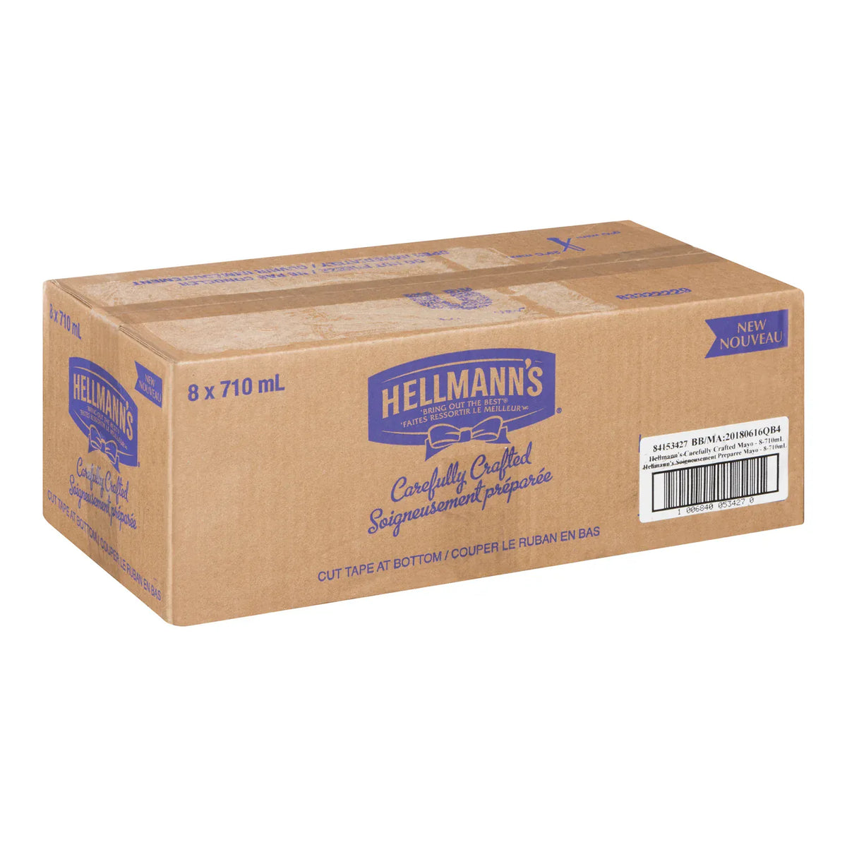 MIA Food Service HELLMANNS VEGAN MAYONNAISE 8X710ML HELLMANNS VEGAN MAYONNAISE 8X710ML