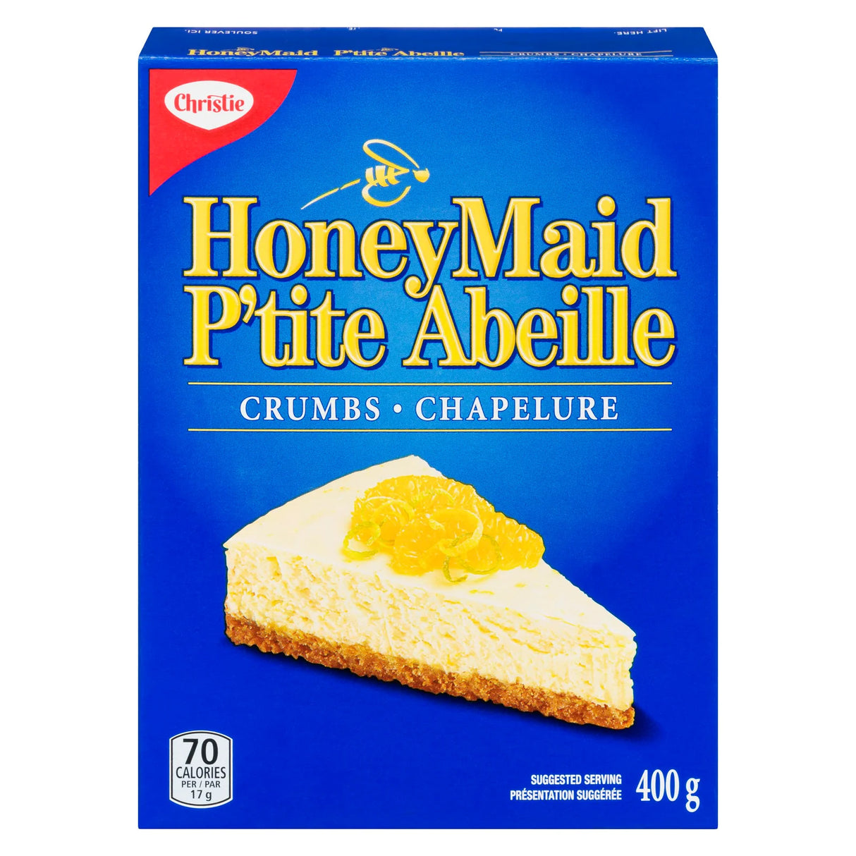 HONEY MAID GRAHAM CRUMBS 12X400GR