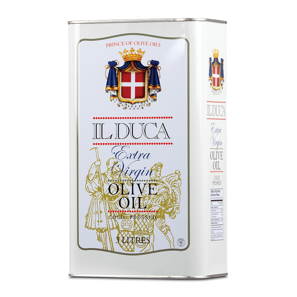 IL DUCA EXTRA VIRGIN OLIVE OIL 4X3L