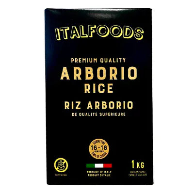 MIA Food Service ITALFOODS ARBORIO RICE 1KG ITALFOODS ARBORIO RICE 1KG