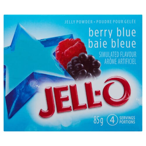 MIA Food Service JELLO BERRY BLUE 85GR JELLO BERRY BLUE 85GR