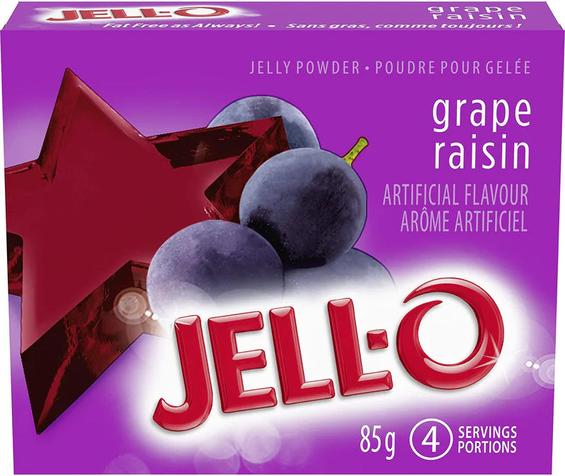 JELLO GRAPE 85GR