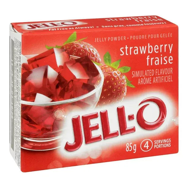 MIA Food Service JELLO STRAWBERRY 85GR JELLO STRAWBERRY 85GR