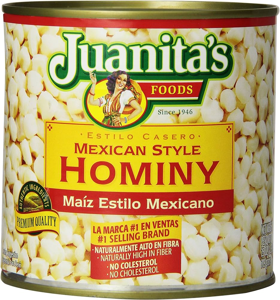 JUANITAS MEXICAN HOMINY 750GR