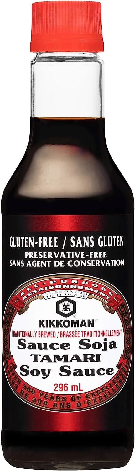 MIA Food Service KIKKOMAN GLUTEN FREE TAMARI SOY SAUCE 296ML KIKKOMAN GLUTEN FREE TAMARI SOY SAUCE 296ML