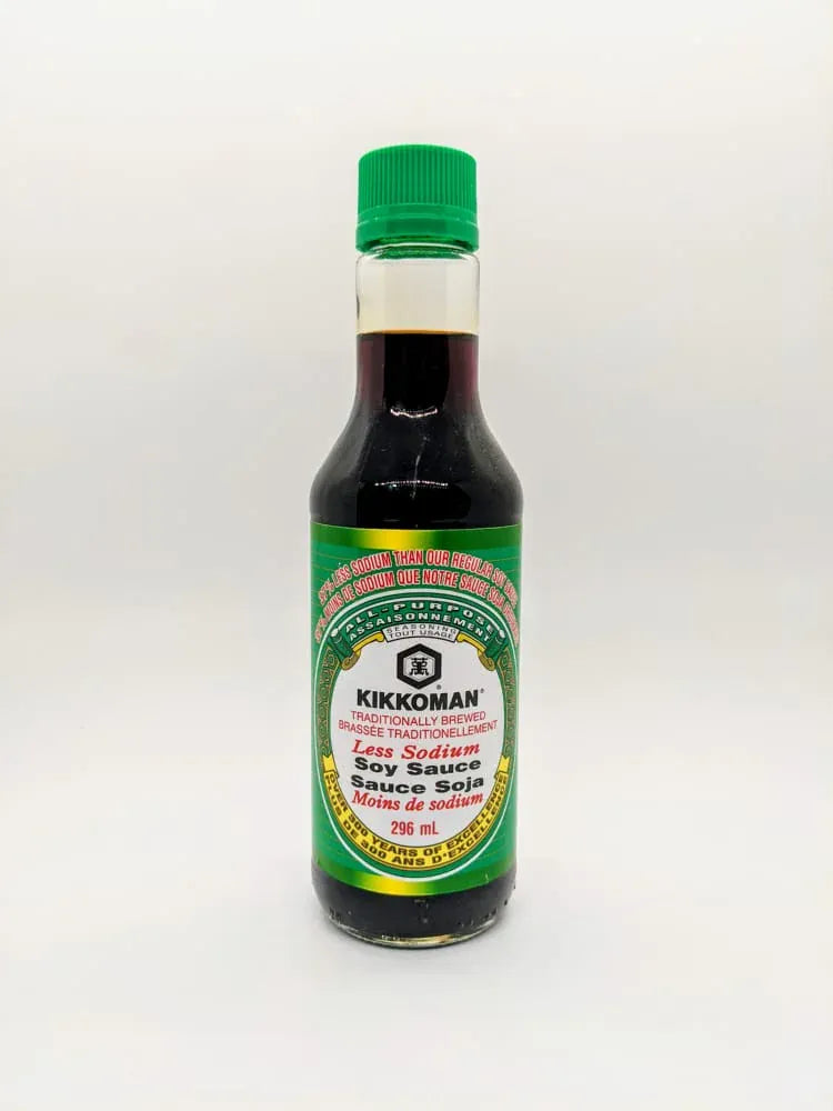 MIA Food Service KIKKOMAN LESS SODIUM SOY SAUCE 296ML KIKKOMAN LESS SODIUM SOY SAUCE 296ML