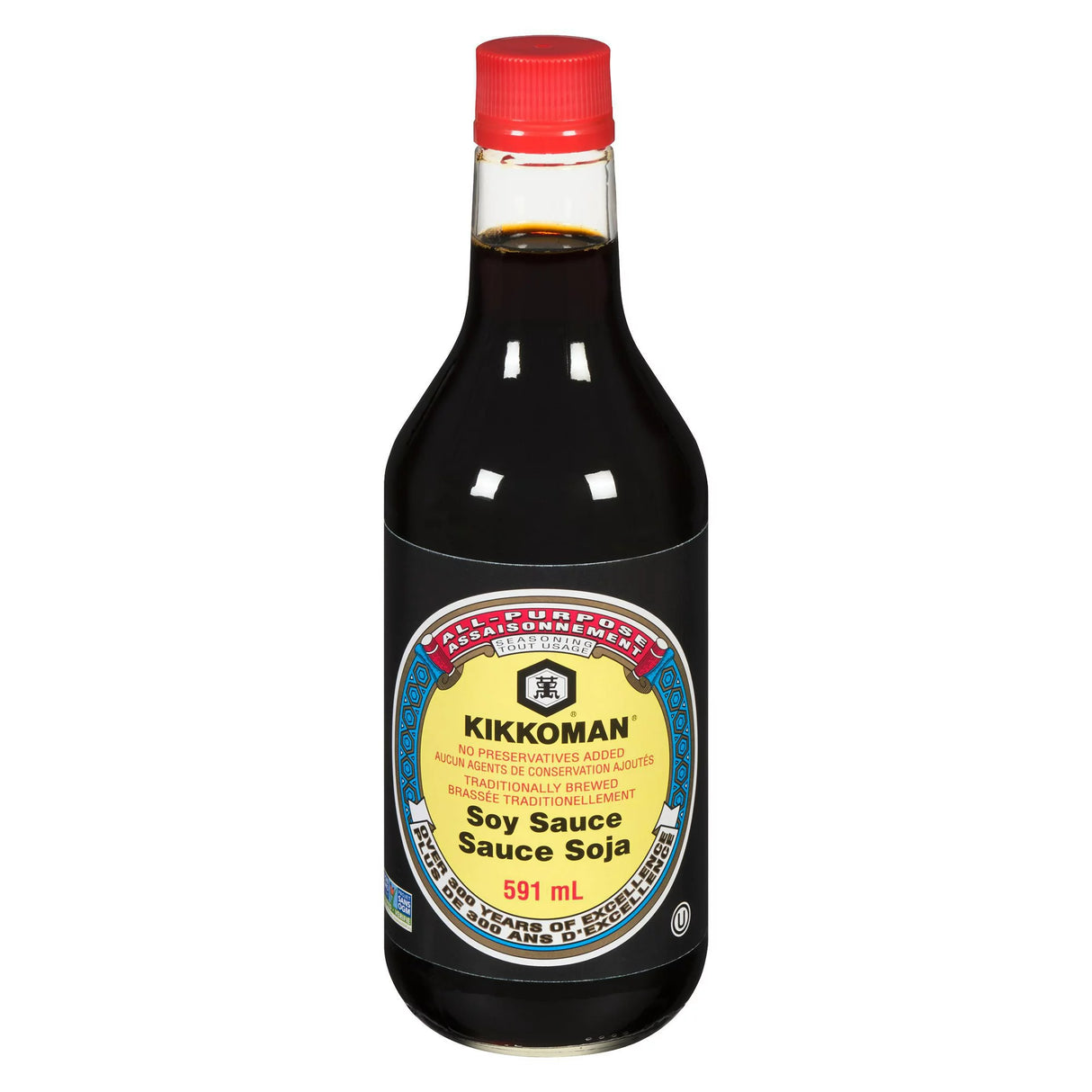 KIKKOMAN SOY SAUCE 591ML