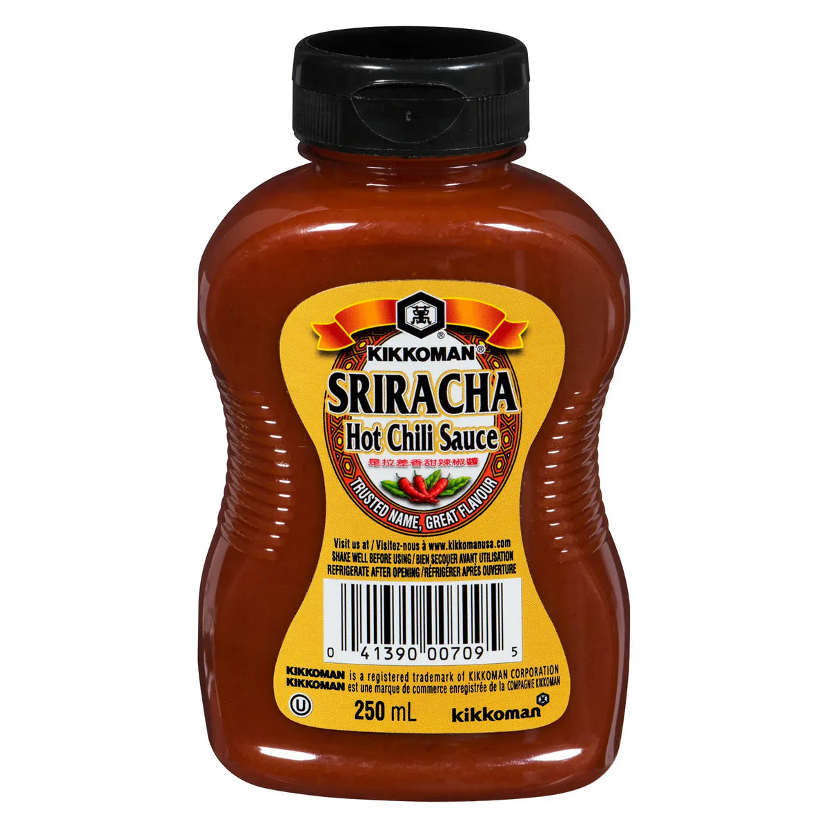 MIA Food Service KIKKOMAN SRIRACHA HOT CHILI SAUCE 250ML KIKKOMAN SRIRACHA HOT CHILI SAUCE 250ML