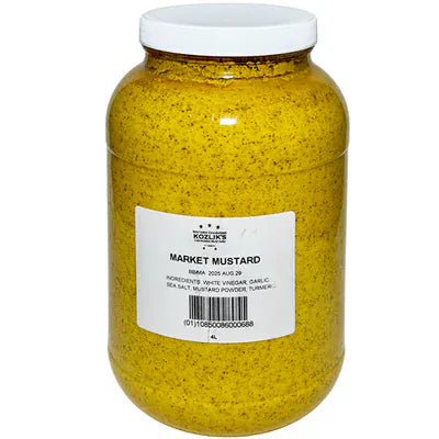 Mia Food KOZLIKS MARKET MUSTARD 3.5L KOZLIKS MARKET MUSTARD 3.5L