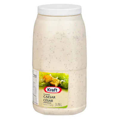 MIA Food Service KRAFT HEINZ CREAMY CAESAR DRESSING 3.78L KRAFT HEINZ CREAMY CAESAR DRESSING 3.78L