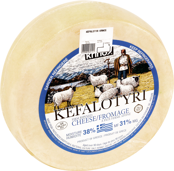 KRINOS KEFALOTYRI CHEESE PER KG