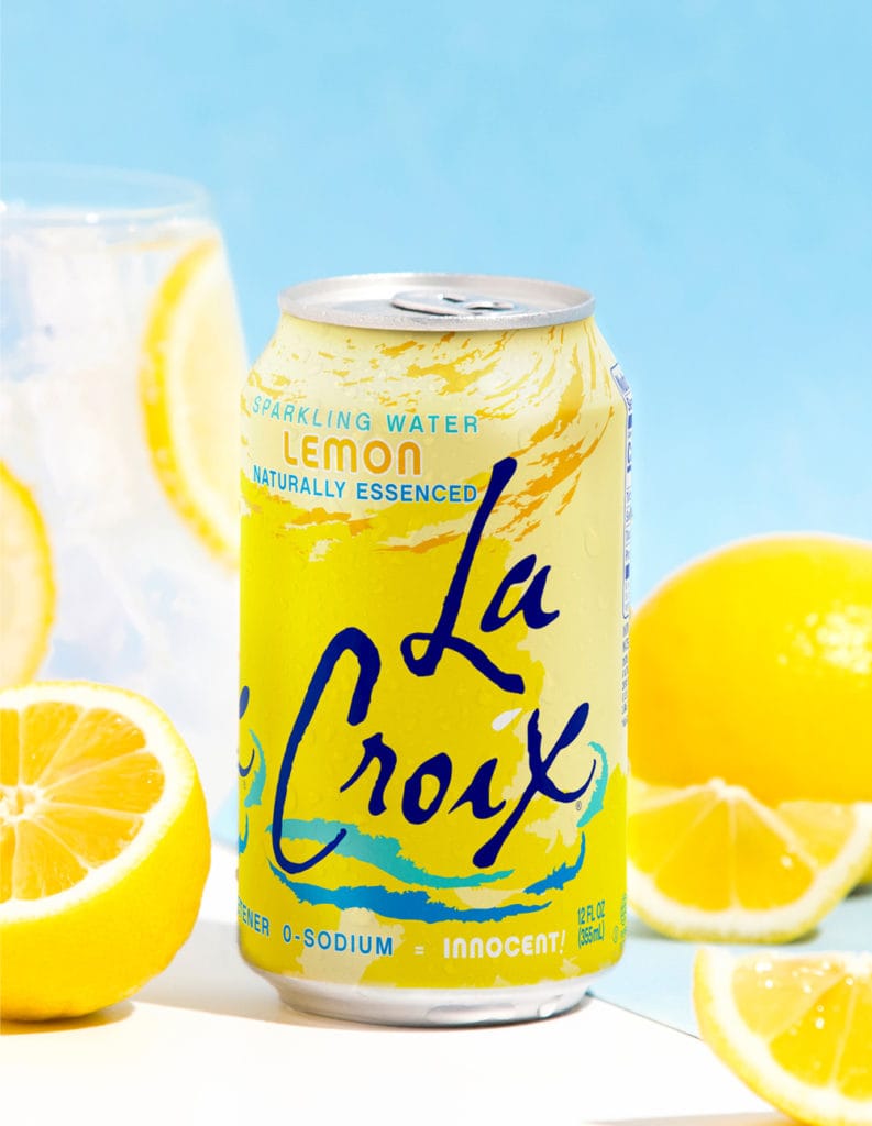 MIA Food Service LA CROIX LEMON SPARKLING WATER 24X255ML LA CROIX LEMON SPARKLING WATER 24X255ML