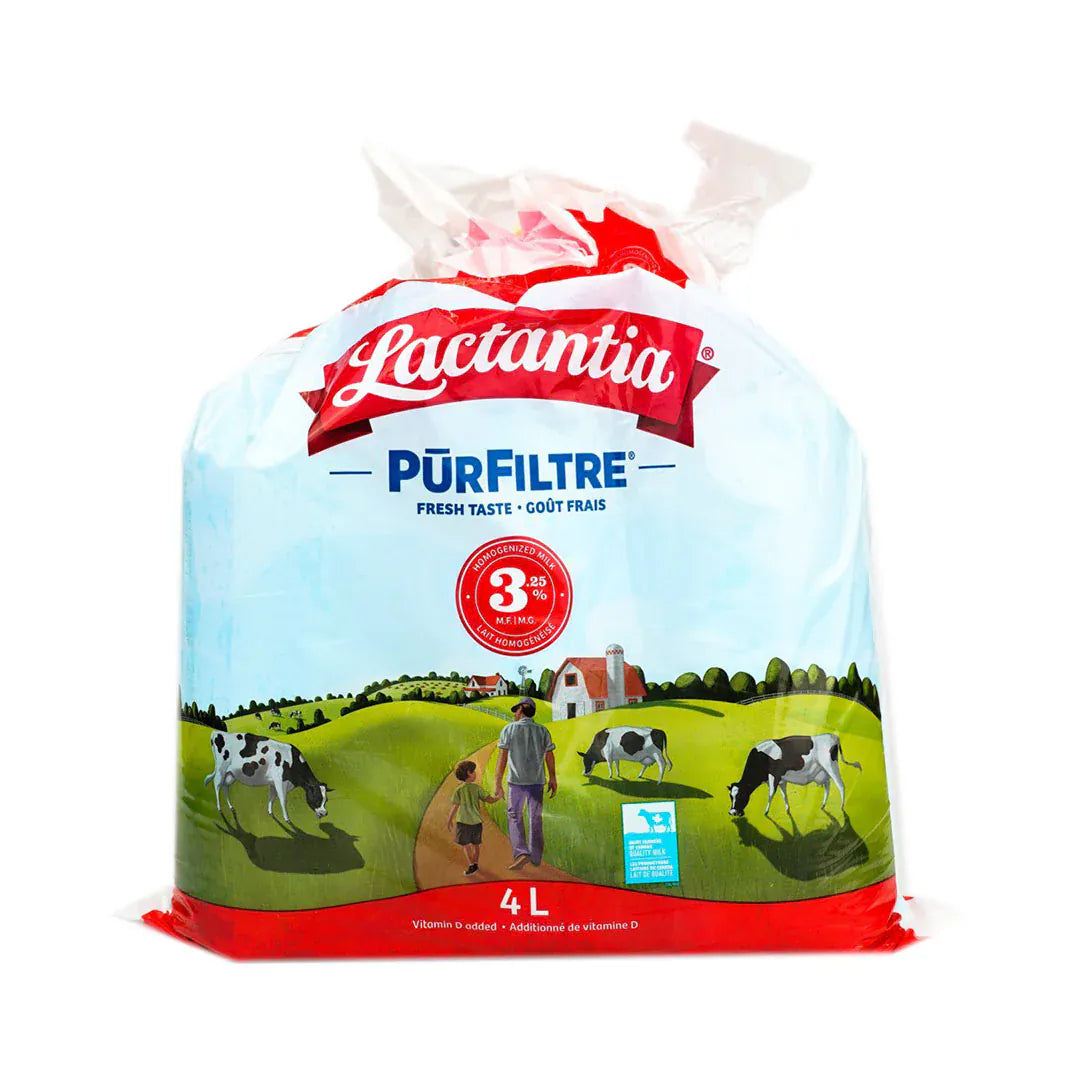 MIA Food Service LACTANTIA 3.25% HOMO MILK BAG 4L LACTANTIA 3.25% HOMO MILK BAG 4L