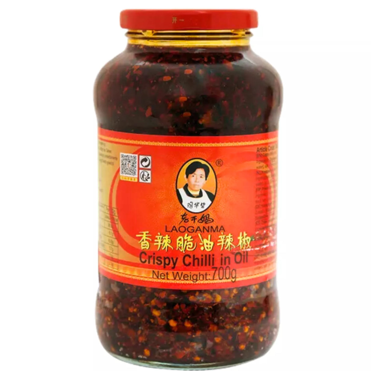 LAOGANMA CRISPY CHILI IN OIL 700GR