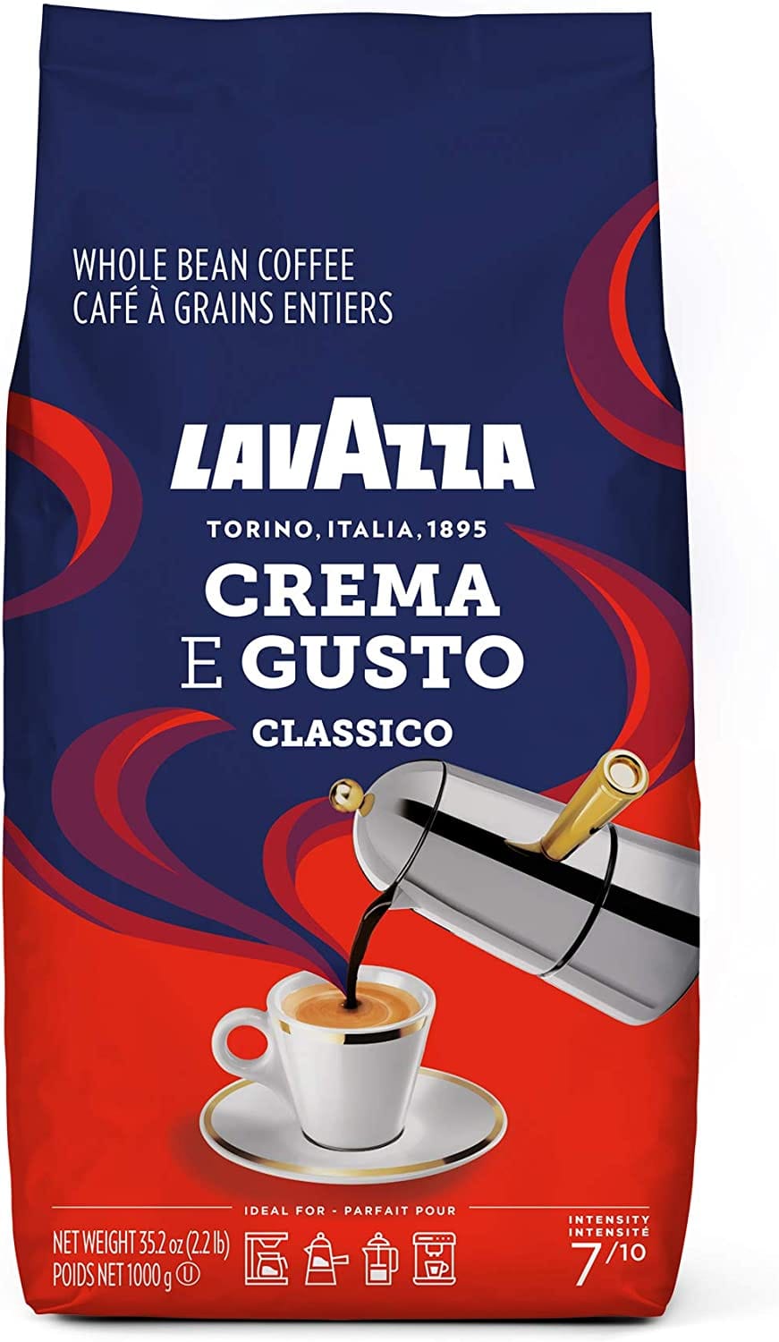 MIA Food Service LAVAZZA CREMA GUSTO COFFEE BEANS 1KG LAVAZZA CREMA GUSTO COFFEE BEANS 1KG