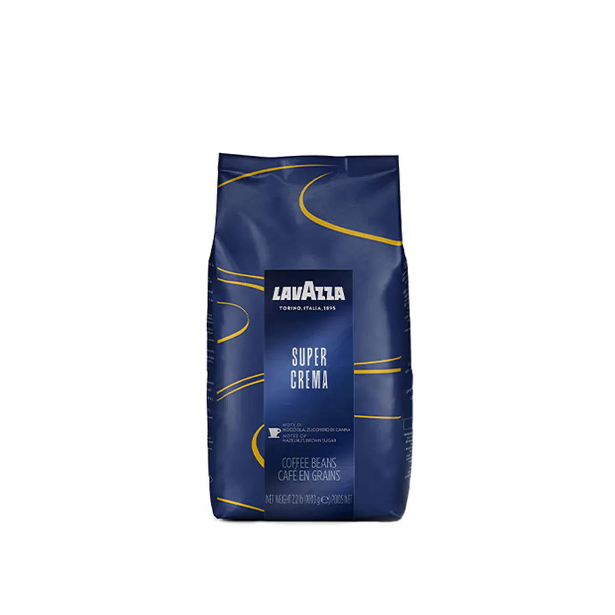 MIA Food Service LAVAZZA SUPER CREMA ESPRESSO BEANS 1KG LAVAZZA SUPER CREMA ESPRESSO BEANS 1KG