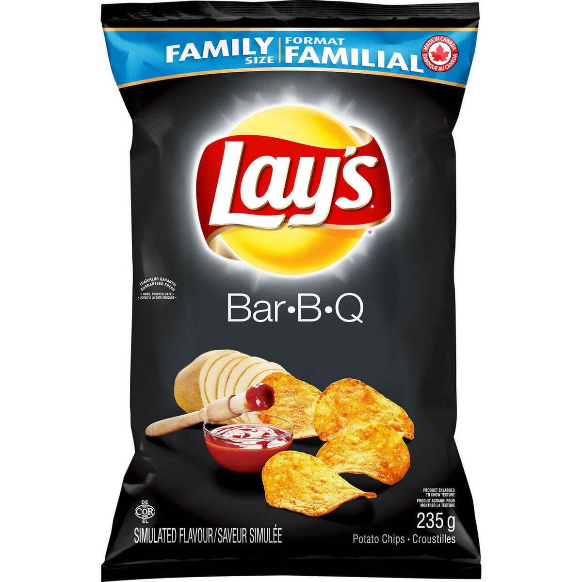 MIA Food Service LAYS BBQ CHIPS 235GR LAYS BBQ CHIPS 235GR