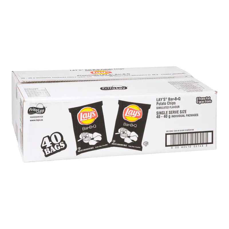 MIA Food Service LAYS BBQ CHIPS 40X40GR LAYS BBQ CHIPS 40X40GR