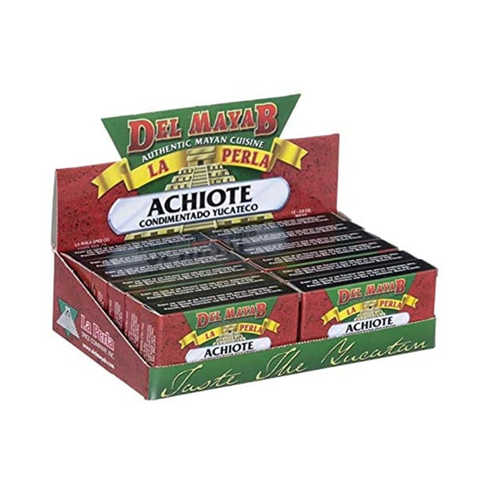 MIA Food Service LA PERLA ACHIOTE PASTE RED 12X110GR LA PERLA ACHIOTE PASTE RED 12X110GR