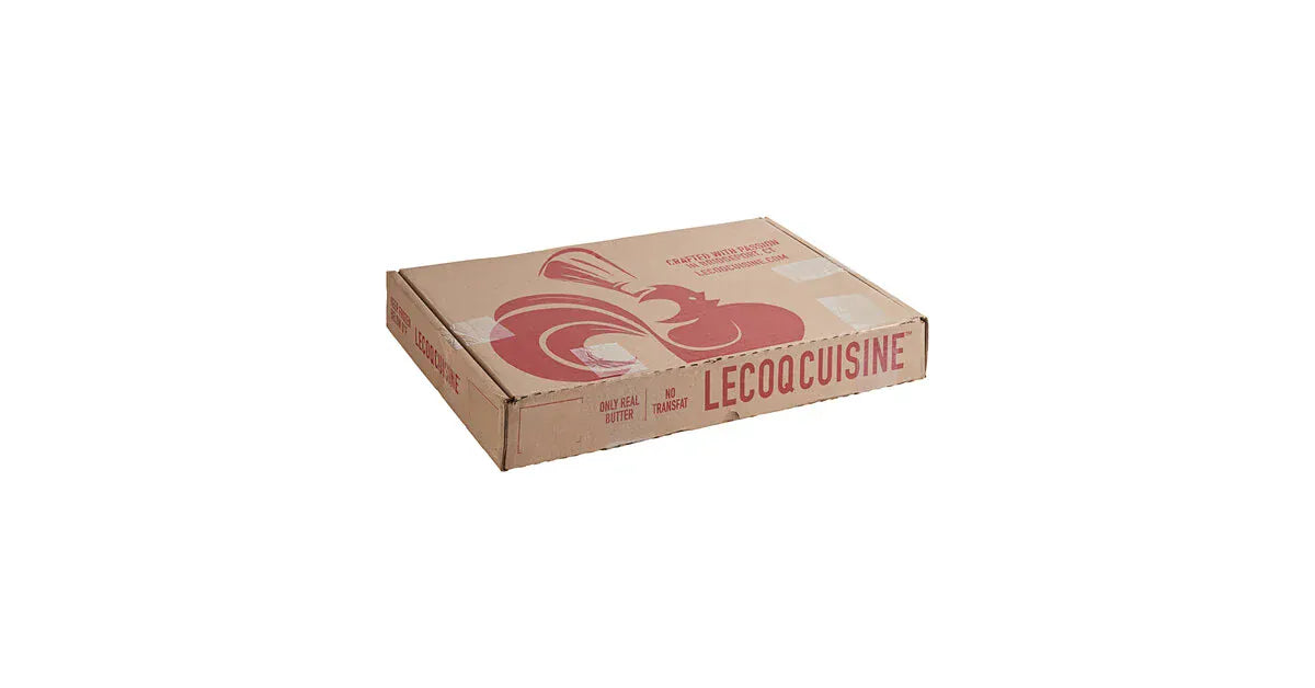 MIA Food Service LECOQ 24X16.5" PUFF PASTRY FULL SHEETS 16EA LECOQ 24X16.5" PUFF PASTRY FULL SHEETS 16EA