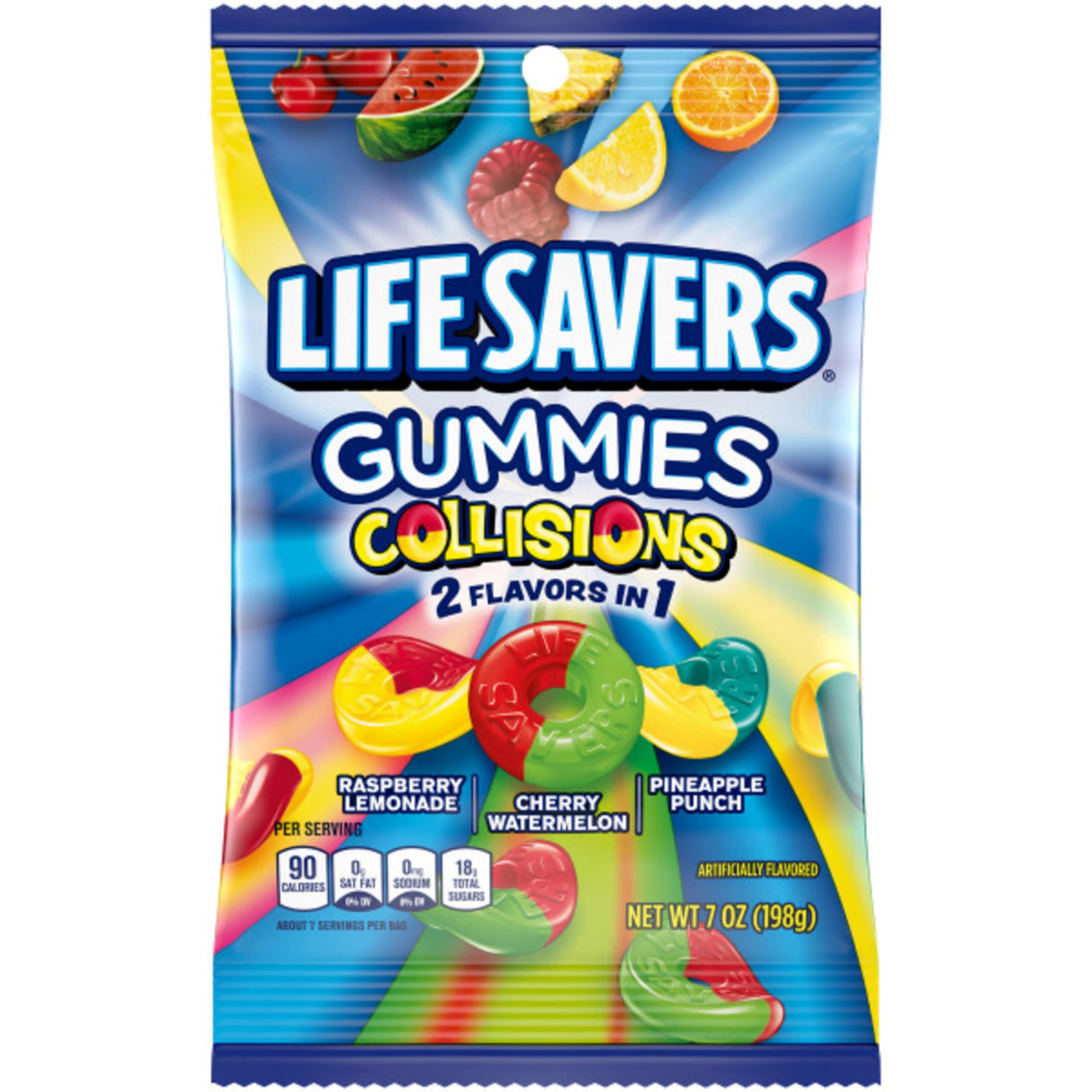 LIFESAVERS GUMMIES COLLISIONS 198GR