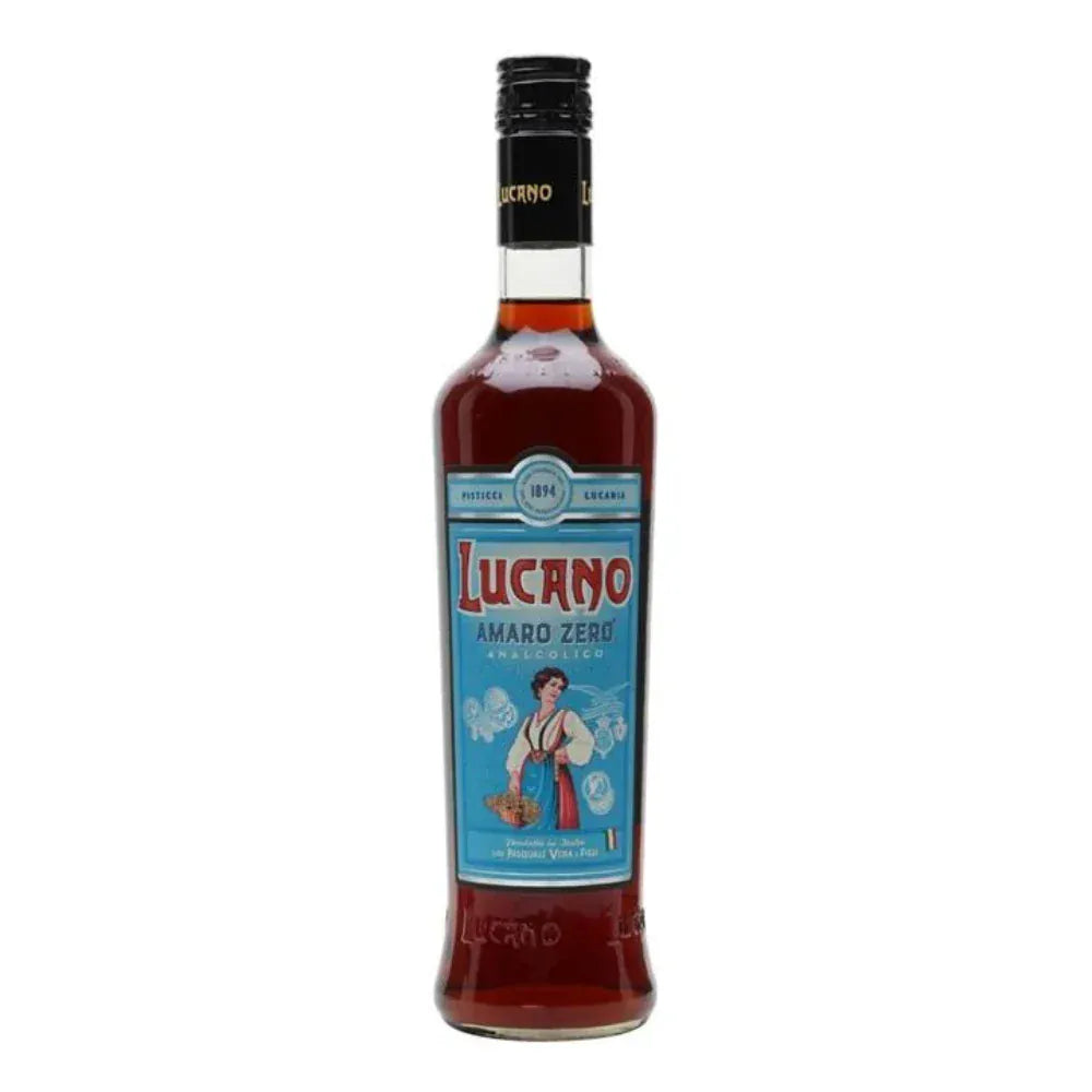 Mia Food Service LUCANO AMARO ZERO NON ALCOHOLIC APERITIF 750ML LUCANO AMARO ZERO NON ALCOHOLIC APERITIF 750ML