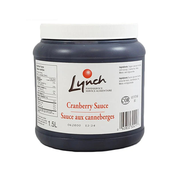 LYNCH CRANBERRY SAUCE 6X1.5L