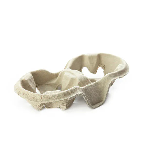 MIA Food Service MAHER 2 CUP CARRIER COFFEE TRAY 500EA MAHER 2 CUP CARRIER COFFEE TRAY 500EA